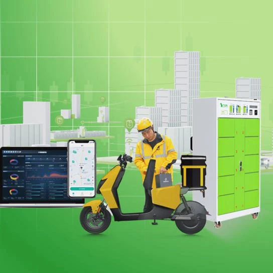Electric Vehicle 10-compartment Intelligent Battery Swapping Cabinet high quality